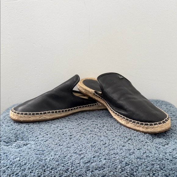 Michael Kors Black Leather Mules - Picture 4 of 9